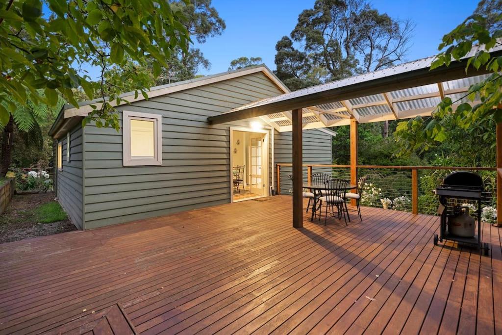 Вилла Paddys Creek Retreat Upwey Экстерьер фото